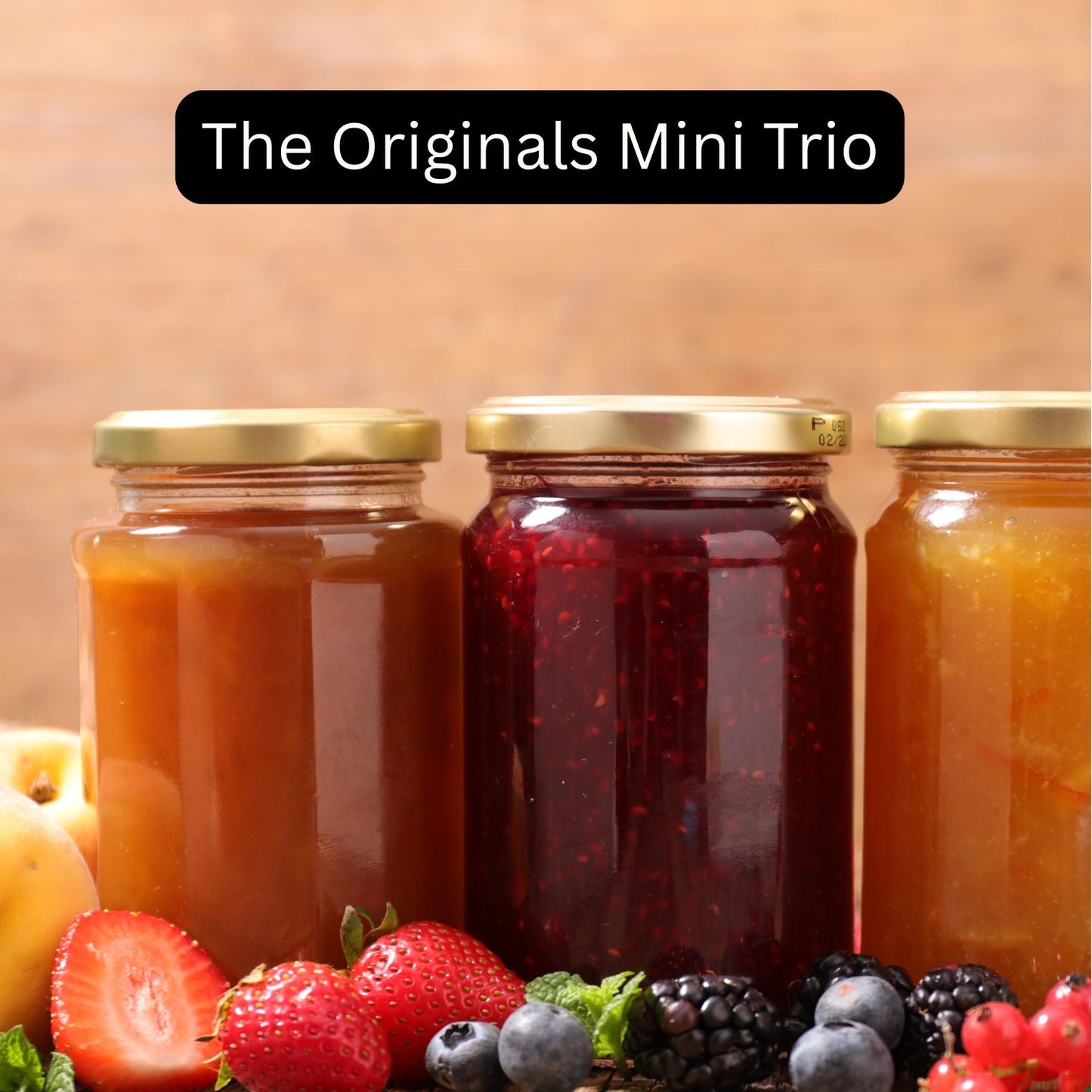 Original Mini Trio (3 x 4 oz jars)